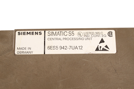 6ES5942-7UA12 SIEMENS CPU 942 SIMATIC S5