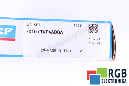 7010CD/P4ADBA SKF 50X80X16 ROULEMENT A BILLES A CONTACT OBLIQUE