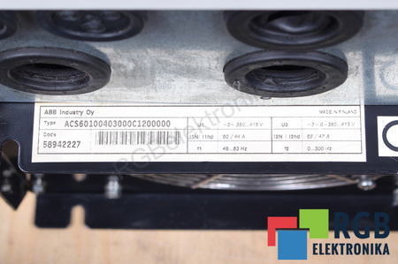 ACS60100403000C1200000 ABB ACS600