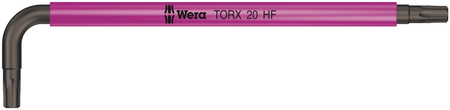 CLÉS MÂLES COUDÉES TORX HF AVEC FONCTION DE RETENUE, 9 PIECES 05024179001 WERA 967/9 TORX MULTICOLOUR HF 1