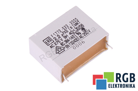 CONDENSATEUR F1772-522-2000 ERO 2.2UF, 275V