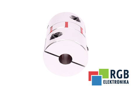 YH10-65-19-19-90 D=65MM D1/ D2=19/19MM L=90MM ALUMINIUM ACCOUPLEMENT ÉLASTIQUE A MÂCHOIRES