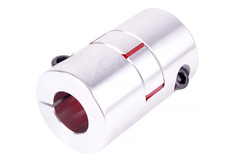 YH10-40-14-20-66 D=40MM D1/D2=14MM/20MM L=66MM ALUMINIUM ACCOUPLEMENT ÉLASTIQUE A MÂCHOIRES