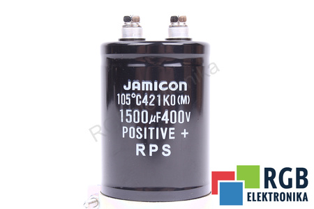 CONDENSATEUR RPS152M2GV90M JAMICON 1500UF, 400V