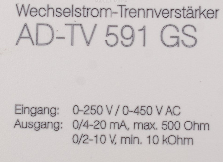 AD-TV 591 GS ADAMCZEWSKI