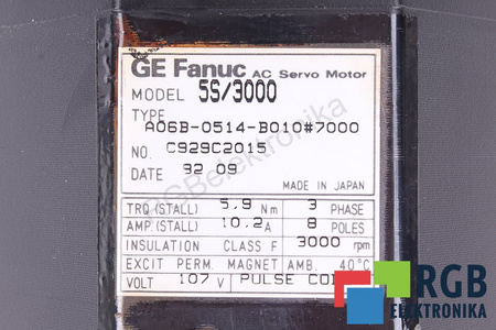A06B-0514-B010#7000 FANUC 5S/3000