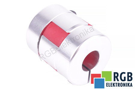 YH10-25-6-10-30 D=25MM D1/ D2=6/10MM L=30MM ALUMINIUM ACCOUPLEMENT ÉLASTIQUE A MÂCHOIRES