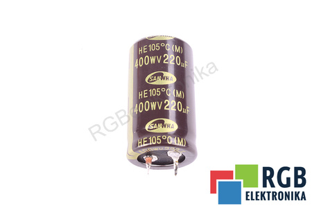 CONDENSATEUR 220UF 400V SAMWHA