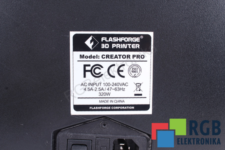 3D CREATOR PRO FLASHFORGE IMPRIMANTE 3D