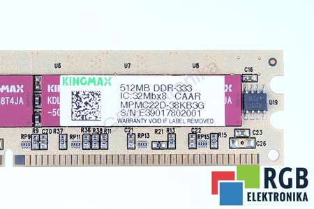 MPMC22D-38KB3G KINGMAX 512MB SDRAM