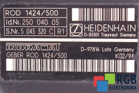 ROD1424/500 HEIDENHAIN ID.NR.25004005 CODEUR