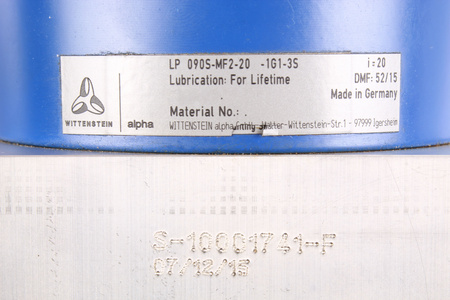 LP090S-MF2-20-1G1-3S WITTENSTEIN ALPHA GMBH 20I RÉDUCTEUR