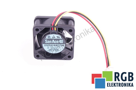 A90L-0001-0385#A FANUC 109P0424H6D19 40X40X20MM, 24V VENTILATEUR