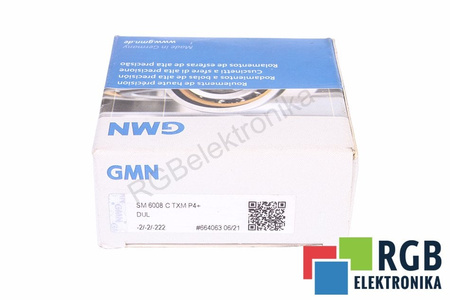SM6008CTXMP4+DUL GMN 40X68X15 ROULEMENT A BILLES A CONTACT OBLIQUE