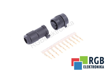 FICHE DE SIGNAL E/S HR34B-12WPA-10S(71) XM-JN1DS10SL-M-D-C FANUC 10 PIN REMPLACEMENT