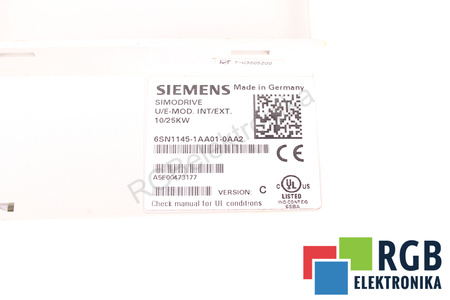6SN1145-1AA01-0AA2 SIEMENS FAÇADE DU BOÎTIER