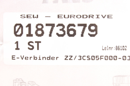 E ZZ/3CS05F000-03A20L260 SEW EURODRIVE CONNECTEUR