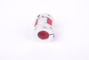 YH10-25-12-14-30 D=25MM D1/D2=12/14MM L=30MM ALUMINUM ACCOUPLEMENT ÉLASTIQUE A MÂCHOIRES