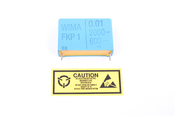 CONDENSATEUR FKP1 WIMA 0.01F, 2000VDC, 600VAC