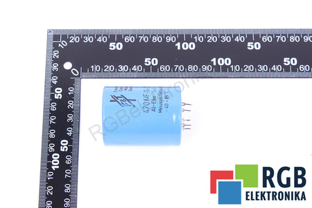 CONDENSATEUR 470UF 385VDC F&T