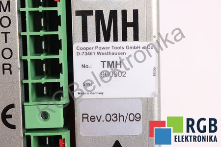 TMH 960902 COOPER TOOLS REV.03H/09