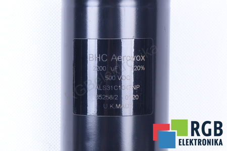 CONDENSATEUR ALS31C1047NP BHC COMPONENTS LTD BHC 2200UF, 500VDC