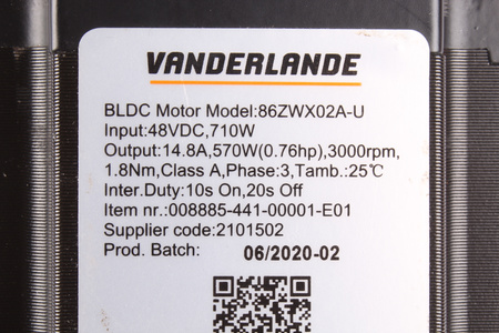 86ZWX02A-U VANDERLANDE