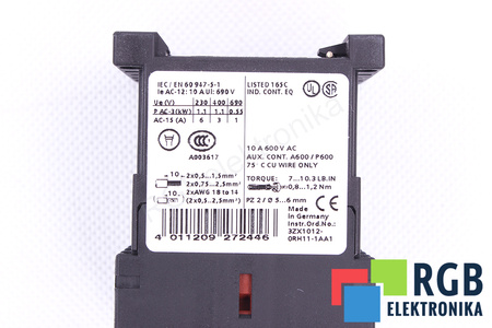 3RH1122-1AP00 SIEMENS SIRIUS 690V 10A 2NO 2NC