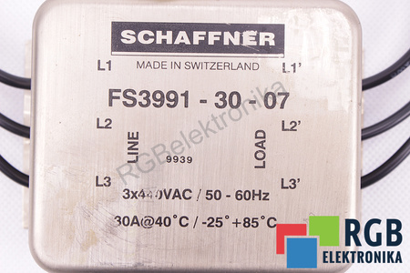 FS3991-30-07 SCHAFFNER FILTRE