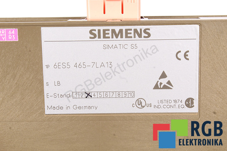 6ES5465-7LA13 SIEMENS SIMATIC S5