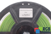 1,75MM HS PLA FILAMENT 0.5KG GREEN FLASHFORGE DIMENSION EXTÉRIEURE DE LA BOBINE 180MM, DIMENSION INTÉRIEURE DE LA BOBINE 50MM, LARGEUR DE LA BOBINE 45MM
