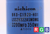 CONDENSATEUR BKO-C1920-H01 NICHICON LSS2V322AAMDMG 3200MFD, 350WV