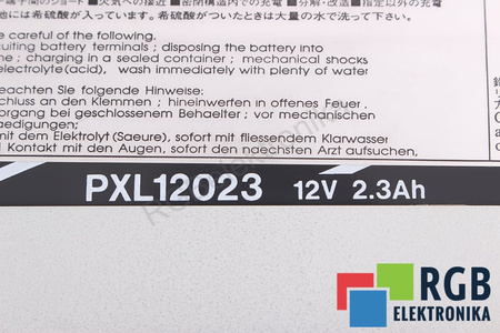 PXL12023 GE YOKOGAWA MEDICAL SYSTEMS POUR LOGIQ3 USG 12V, 2.3AH BATTERIE