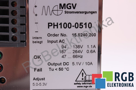 PH100-0510 MGV 15.8240.200
