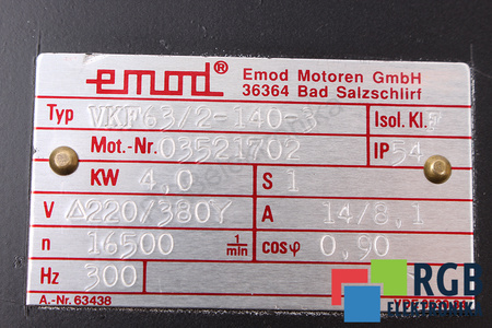 VKF63/2-140-3 EMOD
