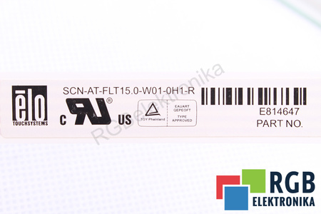 362740-9122 ELO TOUCHSYSTEMS SCN-AT-FLT15.0-W01-0H1-R E814647 333X249MM ÉCRAN TACTILE