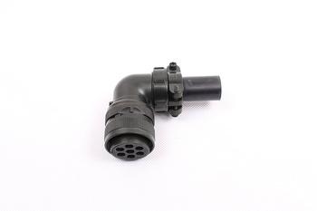 FICHE FEMELLE COUDÉE XMS3108A24-10S POUR SERVOVARIATEURS YASKAWA 4 PIN REMPLACEMENT