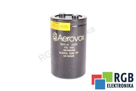 CONDENSATEUR ALS20A1255MF AEROVOX 1500UF, 415V