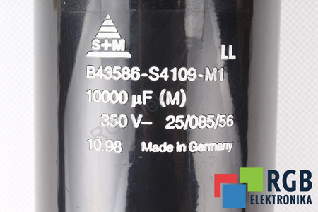 CONDENSATEUR B43586-S4109-M1 S+M 1000UF, 350VDC