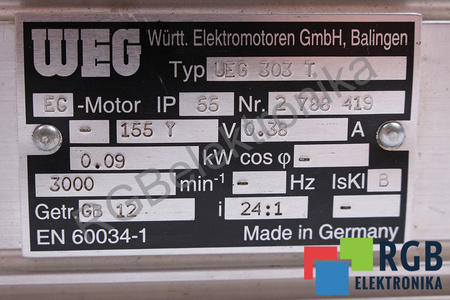 UEG303T WEG