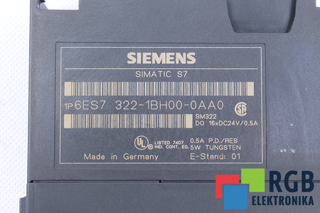 6ES7322-1BH00-0AA0 SIEMENS SIMATIC S7-300