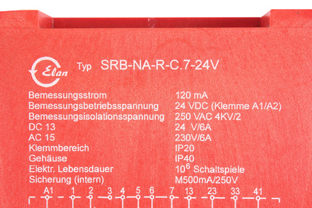 SRB-NA-R-C.7-24V ELAN RELAIS DE SÉCURITÉ