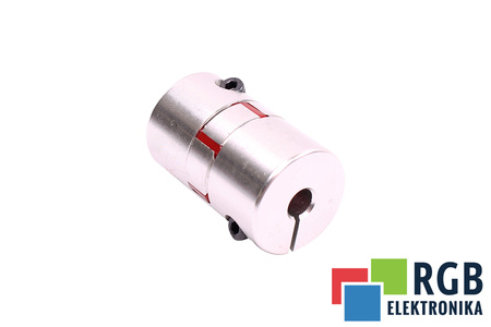 YH10-30-8-8-50 D=30MM D1/D2=8/8MM L=50MM ALUMINIUM ACCOUPLEMENT ÉLASTIQUE A MÂCHOIRES