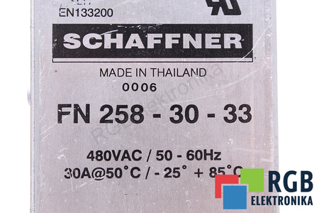 FN258-30-33 SCHAFFNER FILTRE