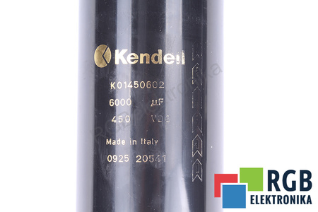 CONDENSATEUR K01450602 KENDEIL 6000UF, 450V