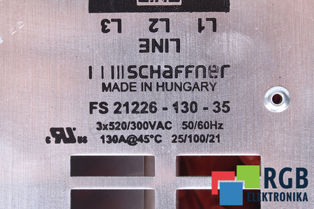 FS21226-130-35 SCHAFFNER FILTRE