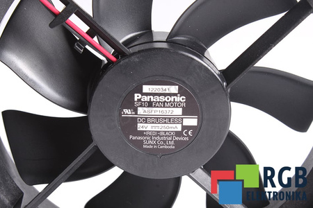 ASFP16372 PANASONIC 120X120X25MM, 24V, 0.25A VENTILATEUR