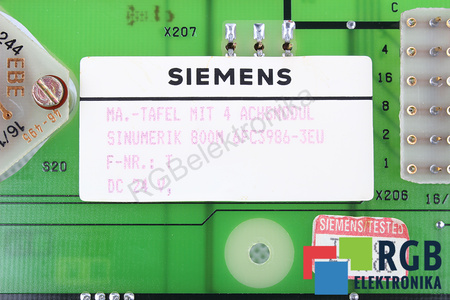 6FC3986-3EU SIEMENS SINUMERIK 800M CLAVIER