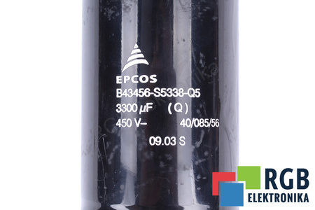 CONDENSATEUR B43456-S5338-Q5 EPCOS 3300UF, 450V