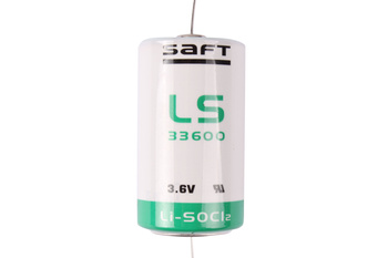 LS33600/CNA SAFT D R20 17000MAH, 3.6V, 33.5X61.5MM BATTERIE